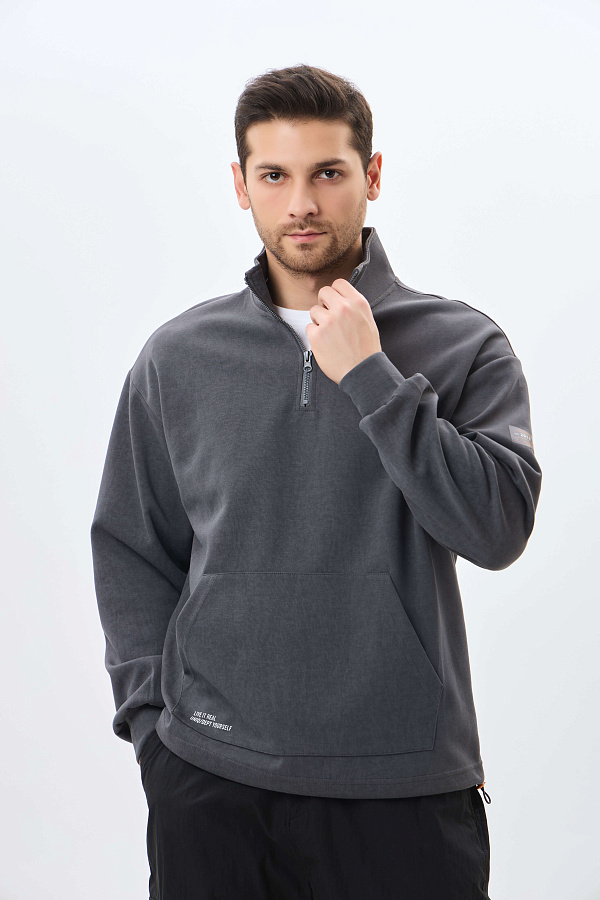 Толстовка короткая длина